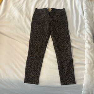Democracy Cheetah Print Ab Technology Jeans/Pants Size 2